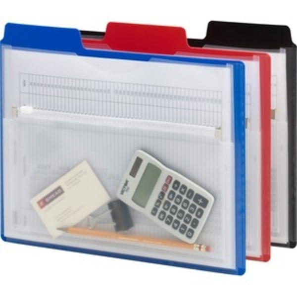 Smead Organizer, 3-Pocket, Letter, 13, Ast SMD89614